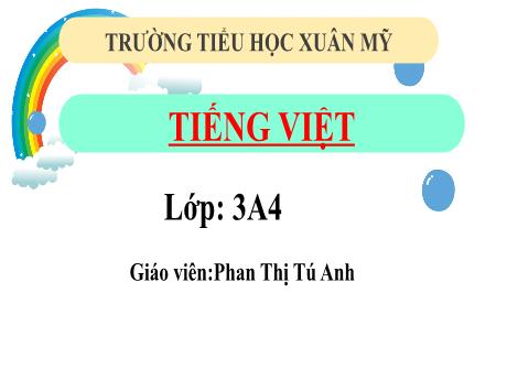 Bài giảng Tiếng Việt Lớp 3 (Nghe – viết) Sách Kết nối tri thức - Bài: Bản em - Năm học 2023-2024 - Phan Thị Tú Anh