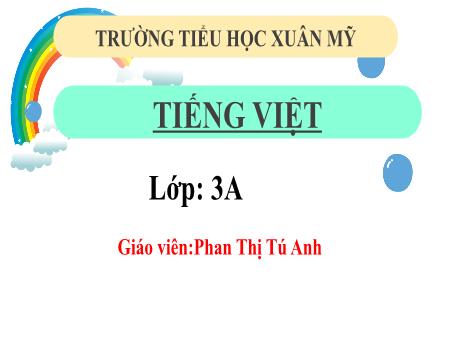 Bài giảng Tiếng Việt Lớp 3 Sách Kết nối tri thức - Bài: Luyện tập: Viết đoạn văn nêu tình cảm, cảm xúc về cảnh vật quê hương - Năm học 2022-2023 - Lê Thị Thúy Hà