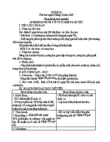 Kế hoạch bài dạy Lớp 1 - Tuần 25 - Năm học 2024-2025 - Lê Thị Kim Hiên