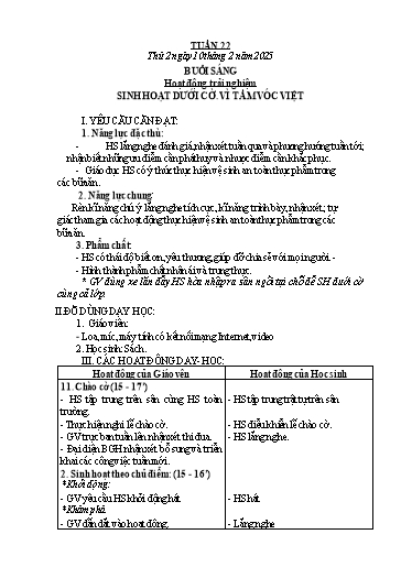 Kế hoạch bài dạy Lớp 3 - Tuần 22 - Năm học 2024-2025 - Nguyễn Thị Dung