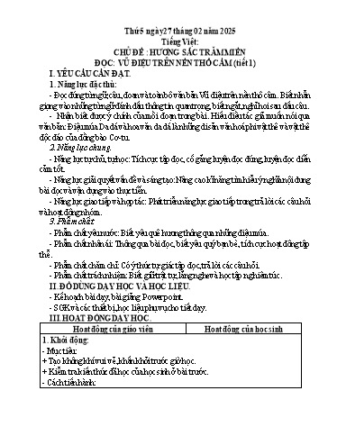 Kế hoạch bài dạy Lớp 5 - Tuần 24 (Thứ 5+6) - Năm học 2024-2025 - Trường Tiểu học Xuân Liên