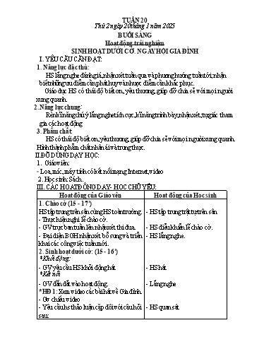 Kế hoạch bài dạy Toán Lớp 3 - Tuần 20 - Năm học 2024-2025 - Phan Thị Tú Anh