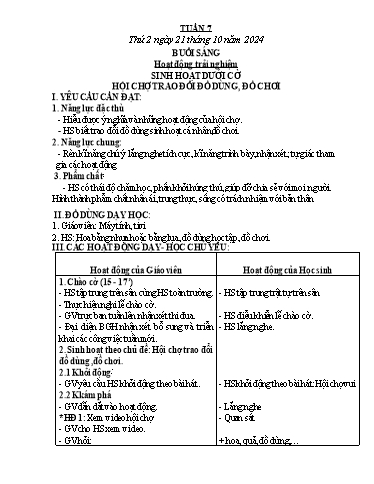 Kế hoạch bài dạy Toán Lớp 3 - Tuần 7 - Năm học 2024-2025 - Phan Thị Tú Anh